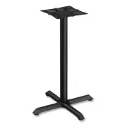 Alera TBH423B Hospitality 27.5 x 40.38 300 lbs. Single-Column Bases - Black New