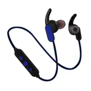Wireless Bluetooth Bass Stereo Headset Sports In-Ear Earphone Earbuds Blue