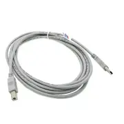 10ft USB Cable WH for HP DESKJET PRINTER 2130 2132 2622 3631 3755 5940 895Cxi