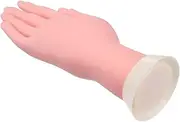 Healeved Bendable Finger Manicure Practice Hand Fake Hand Model with Nail Tips Nail Art Training Tool Portable