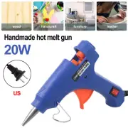 20W Hot Melt Glue Gun Repair Tools Heat Gun 7mm Sticks Crafts Mini Tools DIY