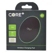 Core Qi Wireless Phone Charging Pad w/ Type-C/1m Cable Fast Charge 15W Black