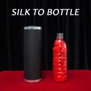 Silk to Bottle Stage Magic Tricks Illusions Gimmick Close up Magic Props Funny