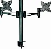 Astrotek Dual Monitor Desk Mount Stand for 2 LCD Displays VESA Swivel, 36 cm Arm Extend