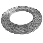 Razor Wire Fencing 100 Meter Steel Security Barrier Sharp Protection