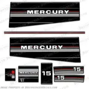 Fits Mercury 1986-1989 15hp Outboard Decals
