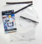 3 Aloksak 12x12 13.5x11.25 16x24 Waterproof Sandproof Airtight Pouch Bags LOKSAK