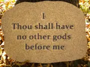 10 Commandments Plaque Mold Plaster Concrete Reusable Mould 14" x 10"x 3/4"