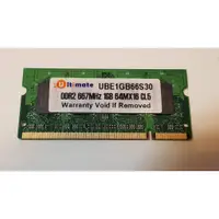 在飛比找蝦皮購物優惠-ULtimate DDR2 667 1GB