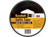 Scotch Gaffa Tape Black 48mm x 15m Each