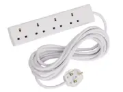 SMJ - Extension Lead 240 Volt 4 Way 13A 5 Metre