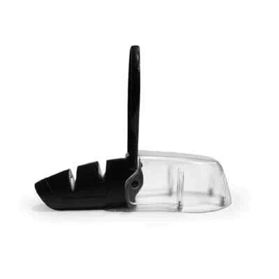 NEW Tupperware Knife Sharpener Sharpens straight and serrated blades