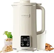 8 in 1 Automatic Nut Milk Maker, 40oz Plant Based Milk Machine for Homemade Almond, Oat, Coconut, Soy Milk & Non-Dairy Beverages with Delay Start/Self-Cleaning/Boil Water/Juice, Cream