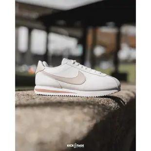 NIKE CORTEZ 淡奶茶 白 復古 皮革 經典 阿甘鞋 休閒鞋 女鞋【DN1791-105】