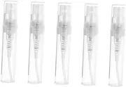 AUTSUPPL Safe and Beautiful 3ml Mini Spray Bottles Set Refillable Perfume Bottles for Travel and Makeup
