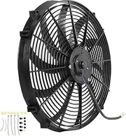 SOULONG Car Cooling Fan 12V 120W Car Cooling Fan 16 Inch Universal Electric for Truck Trailer