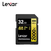 在飛比找PChome24h購物優惠-Lexar 雷克沙 Professional 2000x S