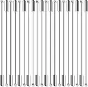 TEAONE Brooch Pin Stick, 20 PCS Long Needle Pin for Clothing, Tie, Hat (7.5cm/2.95in)