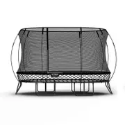 Springfree Large Oval Trampoline - Pure Black 2.4m X 4m