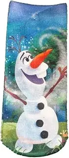 [Disney] Licensed Frozen Girls Snow Man Socks Size 13-9