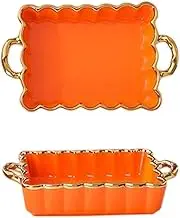 MGHN Pumpkin Soup Bowl with Ceramic Stew Pot Pumpkin Shape Storage Jar Steam Soup Bowl Ramen Noodle Soup Rice Bowl Steaming Cup for Home Kitchen Egg Custard (Color : C02)