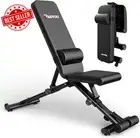 Adjustable Weight Bench Foldable Sit-Up Incline Decline for Full Body Workout