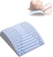 Acemend Refresh, Neck & Back Stretcher, Back Stretcher for Lower Back Pain Relief, Multi-Level Adjustable Spine Board for Herniated Disc, Sciatica, Scoliosis (Blue)