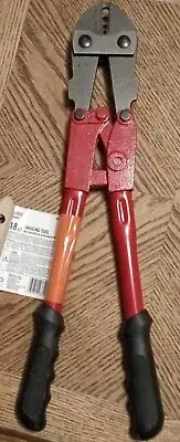 Everbilt 18 in. Swaging Tool 566 745 Swages 1/16”, 3/32”, 1/8”, & 3/16” New