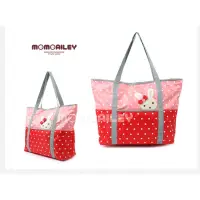 在飛比找蝦皮購物優惠-韓國MOMOAILEY   RORA兔可愛圓點手提袋／側背包