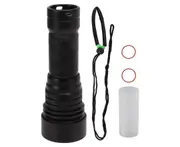 Diving Flashlight 3000LM Good Sealing 5 Modes Waterproof IPX8 Highlight Underwater Torch 100M Underwater