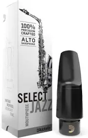 D'Addario Select Jazz Alto Saxophone Mouthpiece, D6M