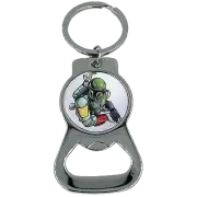 This is the Way BOBA FETT Keychain Bottle Opener Bounty Hunter inspired by Star