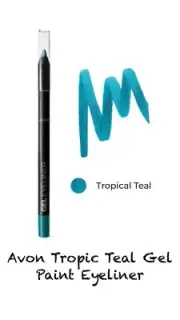 Avon Tropical Teal Gel Paint Eyeliner