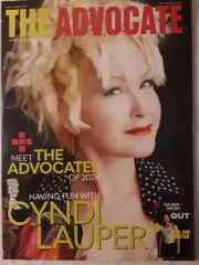 Advocate #1134 Out #316 Jul Aug 24 FREE SHIPPING Cyndi Lauper NEW JoelKimBooster