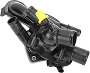 11538674895 Car Accessories Temperature Sensor Engine Coolant Thermostat Housing Compatible with MINI Compatible with Cooper R55 R56 R57 R58 R59 R60 R61 Thermostat Assembly Shell