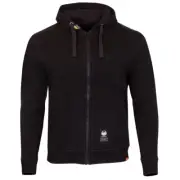 MERLIN CODY D3O BLACK SINGLE LAYER URBAN CASUAL MOTORCYCLE BIKE RIDING HOODY