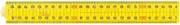 Crescent Lufkin 4 Fold Square Edge Ruler, 1 Meter Size, Yellow