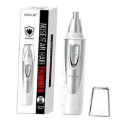 Ear and Nose Hair Trimmer Clipper - 2025 Professional Painless Eyebrow & White
