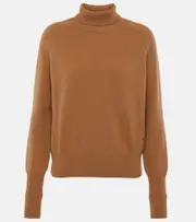 [Victoria Beckham] Victoria Beckham Wool turtleneck sweater AU 8 brown