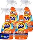 Tide Laundry Stain Remover with Oxi Rescue Clothes Upholstery Carpet 22 oz 4 ct