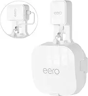 Relassy Wall Mount Holder for eero Pro 6e/Pro 6 Mesh Wi-Fi System, Outlet Wall Mount Stand Bracket Compatible with eero Pro 6e tri-Band Mesh, Wall Bracket for eero Pro 6 Extender Router Wire Organizer