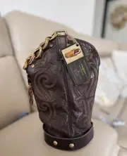 Justin Boot Bag Tumbleweed Boot Totes by David Hendricks NWT
