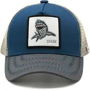 [Wodeal] Boys Shark Trucker Hat, Toddler Snapback Mesh Baseball Caps for Kids Ages 2-8