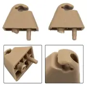 New Sun Visor Clip Holder Clip Sun Visor Clip SunVisor Clip Beige Front