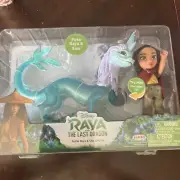 NEW Jakks Disney Petite 6" Inch Raya and the Last Dragon Light Up Sisu Gift Set
