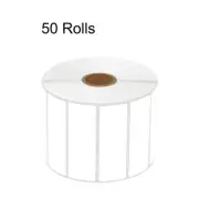 50ROLL Direct Thermal Address Perforated Label 3X1 For Zebra LP2442 Eltron ZP450