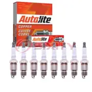 8 pc Autolite Copper Core Spark Plugs for 1971 Chevrolet G10 Van 5.0L 5.7L lc (for: Chevrolet)