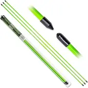 GoSports Golf Alignment Training Sticks 3 Pack - 48 Inch Golf Alignment Aid Practice Rods