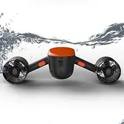 APP Swimming Thruster, Underwater Scooter Booster with 4400mah Battery Capacity, Adjustable 2-Speed (0.9-1.2m/s) Speed and 30m Diving Depth, 20-45min Battery Life, Stable Safe Fast, for Diving