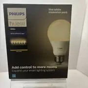Philips Hue EXPANSION Pack 6 Dimmable A19 LED Bulbs Warm White Smart Home New